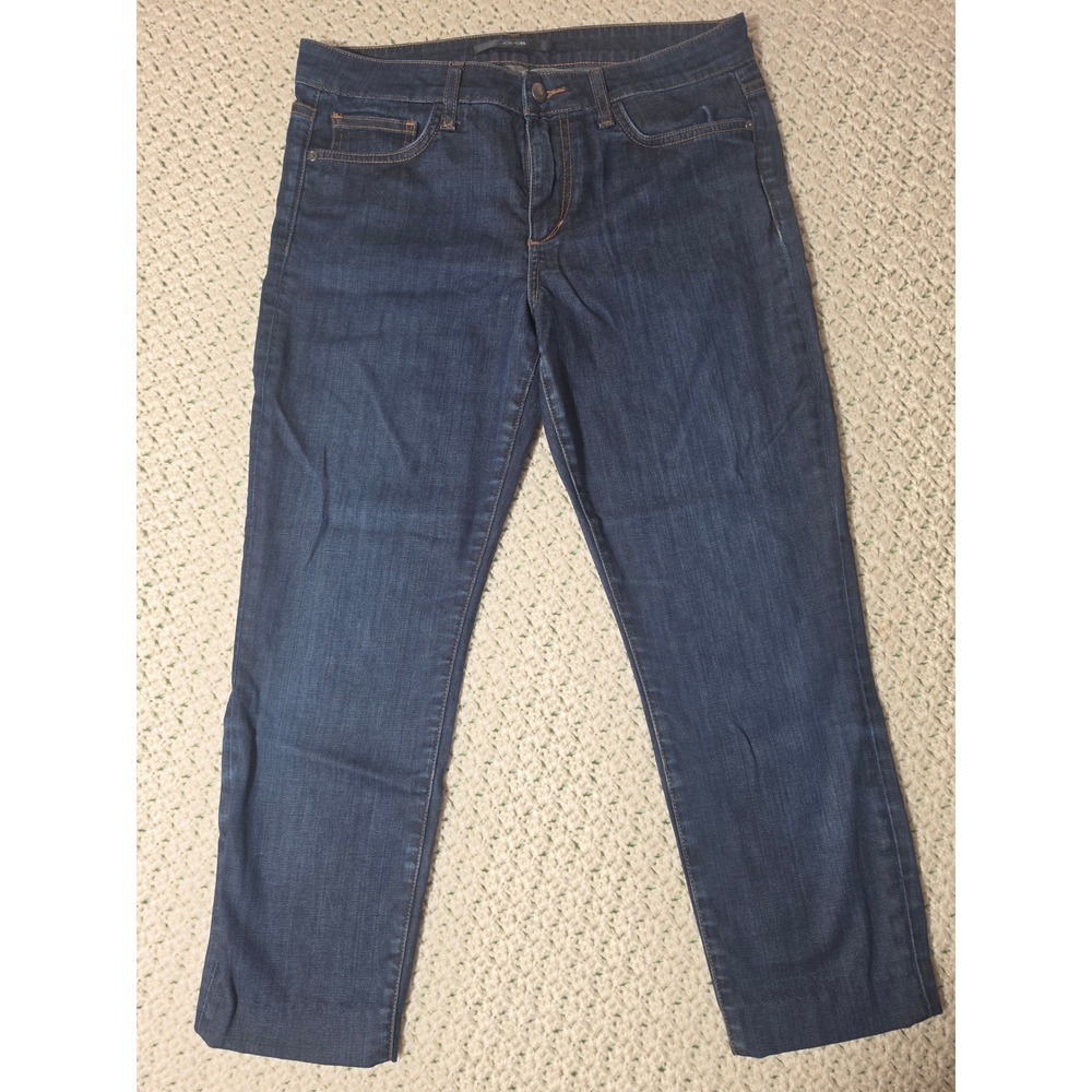 Joe's Jeans Skinny Visionnaire Women 29 Dark Indigo Blue Excellent Mid Rise Slim